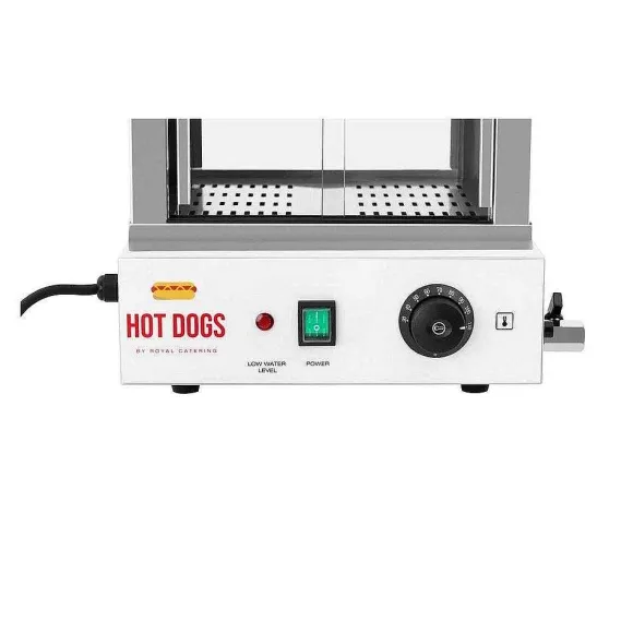 Clearance RETIF Cuiseur Vapeur Pour Hot Dogs 100 Saucisses 25 Pains 1 000 Watts
