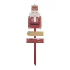 Cheap RETIF D Co De No L Pancarte En Bois Avec Casse Noisette Rouge Et Dor H120Cm