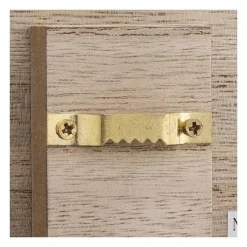 Outlet RETIF D Co De No L Pancarte En Bois Clair Avec Renne Rouge Et Dor H120Cm