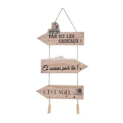 Store RETIF D Co De No L Pancarte En Bois Suspendre H50Cm