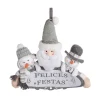 New RETIF D Co De No L Pancarte Joyeuses F Tes Avec 3 Peluches H38Cm
