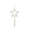 Cheap RETIF D Co De No L Suspension Toile En Corde Et Billes Dor Es H54Cm