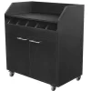 Cheap RETIF Desserte Vaisselier D'Int Rieur Camarero D Cor Noir