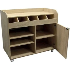 Sale RETIF Desserte Vaisselier D'Int Rieur Service Bas D Cor Ch Ne Oak - Livr En Kit