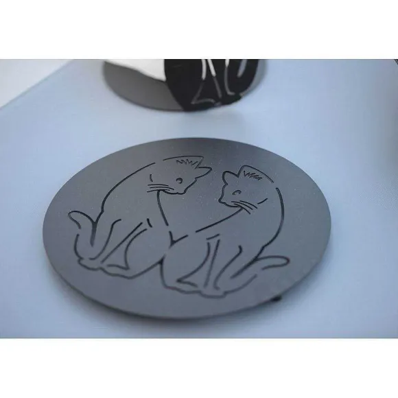 Best RETIF Dessous De Plat Chat 22Cm