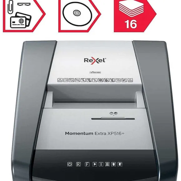 Best Sale RETIF Destructeur Momentum Extra Xp516+ Coupe Micro P5 16 Feuilles Corbeille 85L