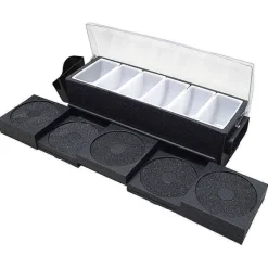 Clearance RETIF Distributeur Condiments 6 Compartiments+Sucreur De Verres Ps 62X18,5X16,5Cm