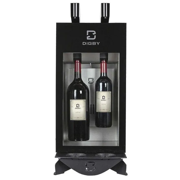 Best RETIF Distributeur De Vin Au Verre 2 Bouteilles 30 X 72 X 47Cm