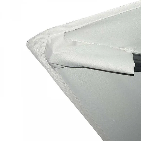 New RETIF Double Parasol D Port Carr En Aluminium 3X3M Cru