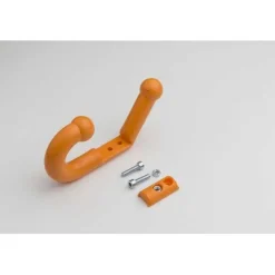 Fashion RETIF Double Porte Manteau Souple Pour Int Rieur - Orange