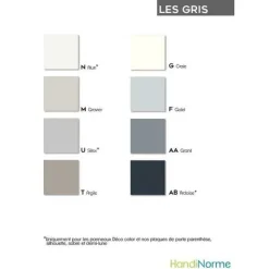 Fashion RETIF Embout Retournant Au Mur Main Courante Int Rieure Hopi - Granit