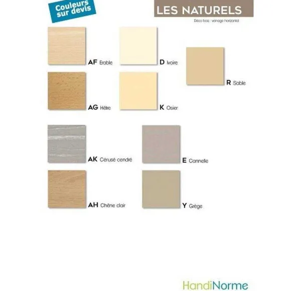 Fashion RETIF Embout Retournant Au Mur Main Courante Int Rieure Hopi - Granit