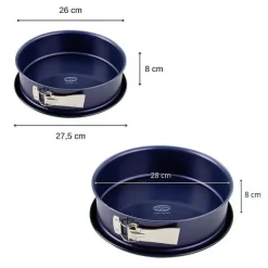 Shop RETIF Ensemble De Moule Manqu Charni Re 26 Et 28Cm Dr. Oetker Back Liebe