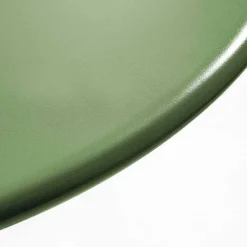 Fashion RETIF Ensemble Table D'Exterieur Ronde Et 6 Fauteuils Acier Vert Cactus