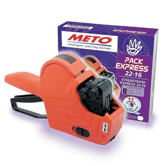 Shop RETIF Etiqueteuse Pack Express Meto - 2 Lignes 22X16Mm