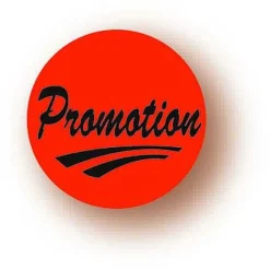 Shop RETIF Etiquette Adh Sive En Papier Promotion Rouge Diam Tre 3,6Cm Par 500