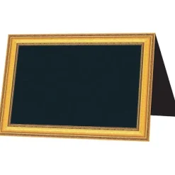 Clearance RETIF Etiquette Chevalet Ardoise Reversible Ornement 7X5Cm - Par 10