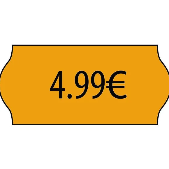Cheap RETIF Etiquette Meto Format 26X12Mm Fluo Orange Standard - Par 12000