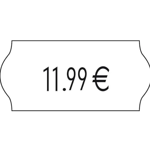 Clearance RETIF Etiquette Meto Format 22X12Mm Blanc Standard - Par 12000