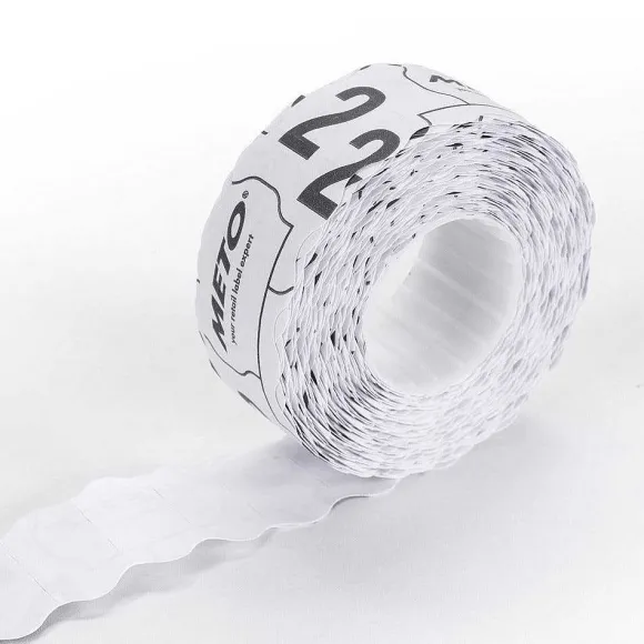 Clearance RETIF Etiquette Meto Format 22X12Mm Blanc Standard - Par 12000