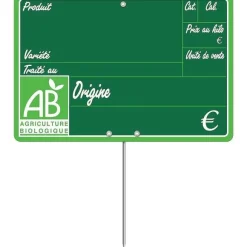 Clearance RETIF Etiquettes Bio Primeur Vocc Pique 15X10Cm - Sachet De 10