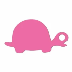Fashion RETIF Etiquettes Tortue Rose 5 X 2.7 Cm - Par 24 Lots De 50