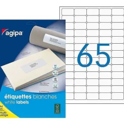 Best RETIF Etui De 1625 Etiquettes Multi Usage 38,1 Cm X 21,2Cm Blanc