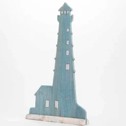 Fashion RETIF Fa Ade De Phare Bleue L 45,5 X H 78 Cm