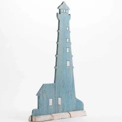 Fashion RETIF Fa Ade De Phare Bleue L 45,5 X H 78 Cm