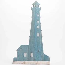 Fashion RETIF Fa Ade De Phare Bleue L 45,5 X H 78 Cm
