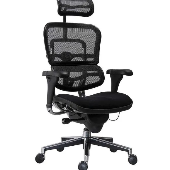 Clearance RETIF Fauteuil De Bureau Ergonomique Sp Cial Lombaire Noir