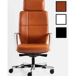 Cheap RETIF Fauteuil De Bureau Ex Cutif En Cuir California Blanc