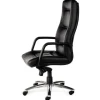 Store RETIF Fauteuil De Direction En Cuir Noir Avec M Canisme Basculant D Centr