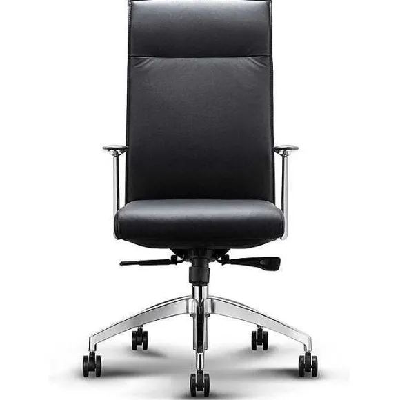 Best Sale RETIF Fauteuil De Direction Style Aviateur - Cuir Noir