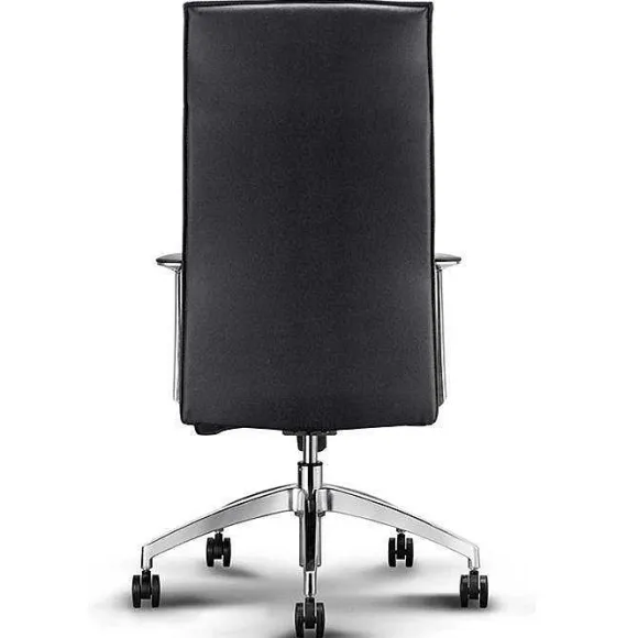 Best Sale RETIF Fauteuil De Direction Style Aviateur - Cuir Noir