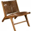 Sale RETIF Fauteuil En Teck Et En Peau De Ch Vre 52X79X69 H Si Ge 42