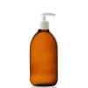 Online RETIF Flacon 500 Ou 1000 Ml Ambr En Verre Avec Pompe Cr Me Blanche Lot De 3