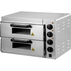 Hot RETIF Four Pizza Plaque R Fractaire 2 Chambres Pour 2 Pizzas -En Diam Tre 30Cm