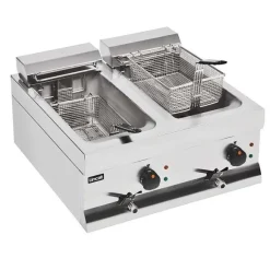 Store RETIF Friteuse Electrique Double Silverlink Df66