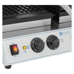 Hot RETIF Gaufrier Double Gaufres Belges 2X1,500 Watts Mat Riau Du Bo Tier Acier Inoxy