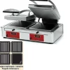 Best Sale RETIF Grill Panini Double Plaque Duplex Technology Rainur E / Rainur E Et Lisse