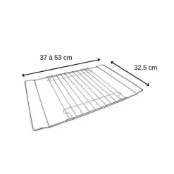 Store RETIF Grille De Four Extensible Et Universelle Zenker Sp Cial Cooking
