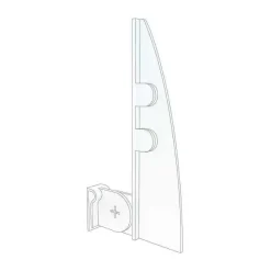 Cheap RETIF Grippeur Pour Stop-Rayon 2 Fixations - Hauteur : 100 Mm - Par 10