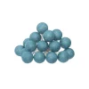 Flash Sale RETIF Guirlande D Corative Piles 16 Led Boules En Coton Bleu 3,5Xl 255Cm