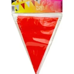 Shop RETIF Guirlande Fanion Plastique 10M Rouge/Blanc R Sistant Aux Intemp Ries Par 5
