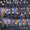 New RETIF Guirlande Lumineuse Ext Rieur 50M 2000 Led Blanc Froid & Chaud 8 Jeux De Lumi Re