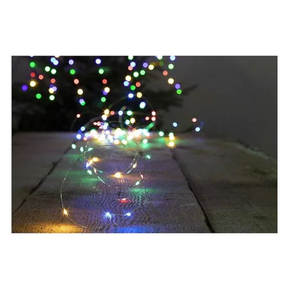 Discount RETIF Guirlande Lumineuse Int Rieur 20 Microled Multicolore Sur 1.90 M Tres