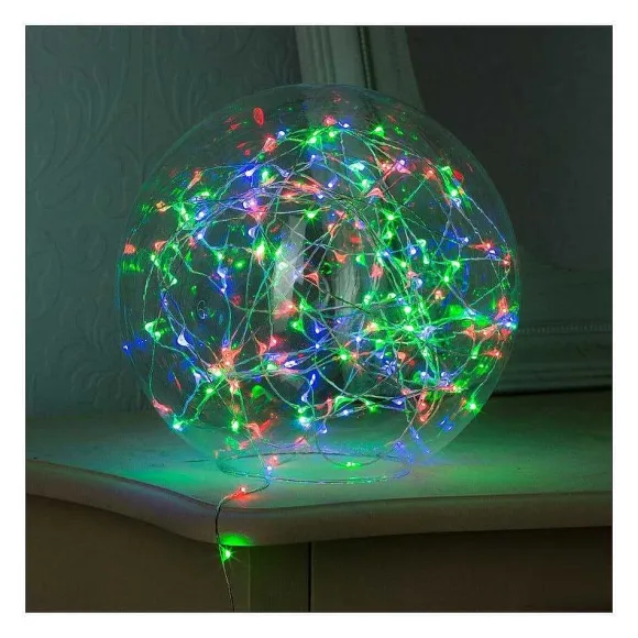 Discount RETIF Guirlande Lumineuse Int Rieur 20 Microled Multicolore Sur 1.90 M Tres