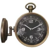 Cheap RETIF Horloge Murale De Gare Double Face En M Tal L27,5 X P10 X H25Cm