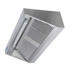Store RETIF Hotte Murale Inox Aisi 430 De L 2400Mm Bizeaut Avec Moteur Et Filtres